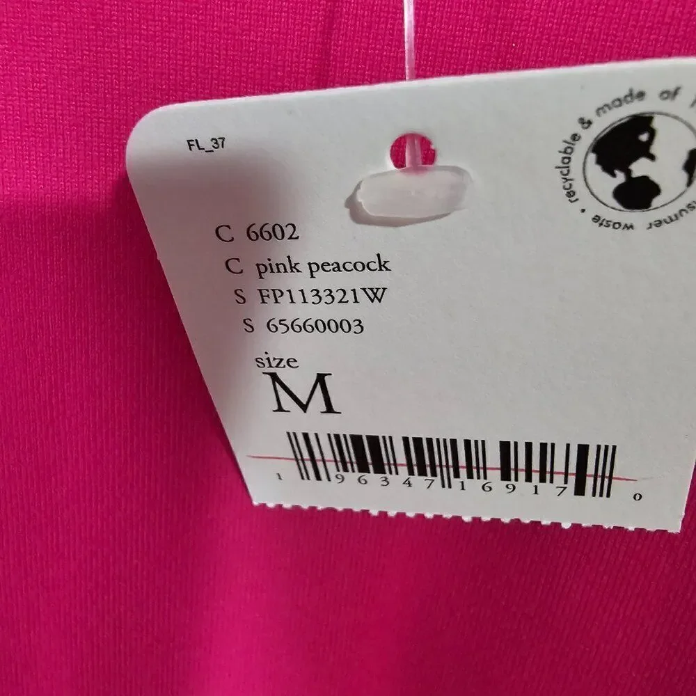 NWT FREE PEOPLE INTIMATELY HOT PINK BODYSUIT SIZE M